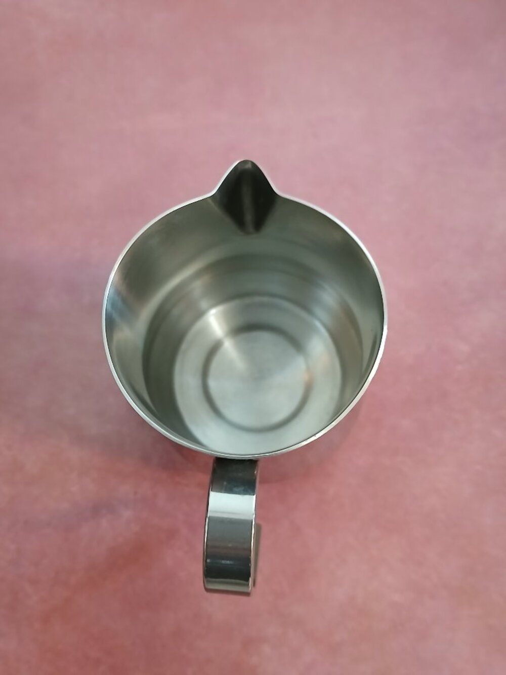 DeLonghi Stainless Steel Milk Frothing Pitcher/Creamer 8 oz-Italy - Picture 4 of 7